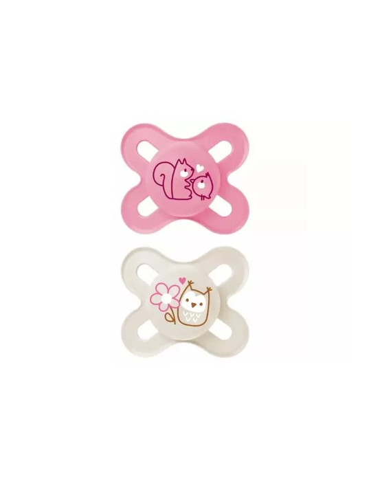 CHUPETE SILICONA MAM START 0-2 M ROSA