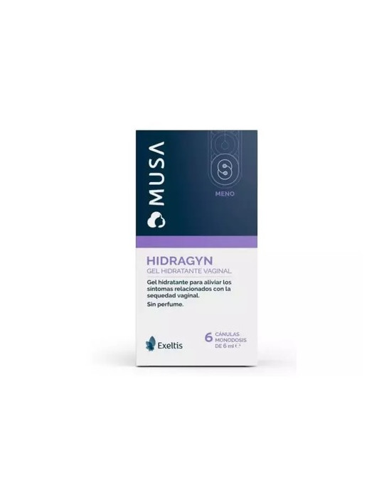 MUSA MENO HIDRAGYN GEL HIDRATANTE VAGINAL 6 CANULAS 6 ML