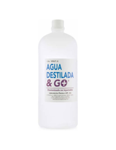 AGUA DESTILADA & GO 1 ENVASE 1000 ML