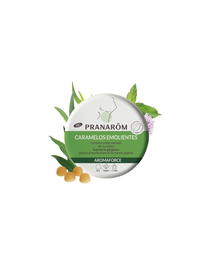 PRANAROM CARAMELOS EMOLIENTES EUCALIPTO