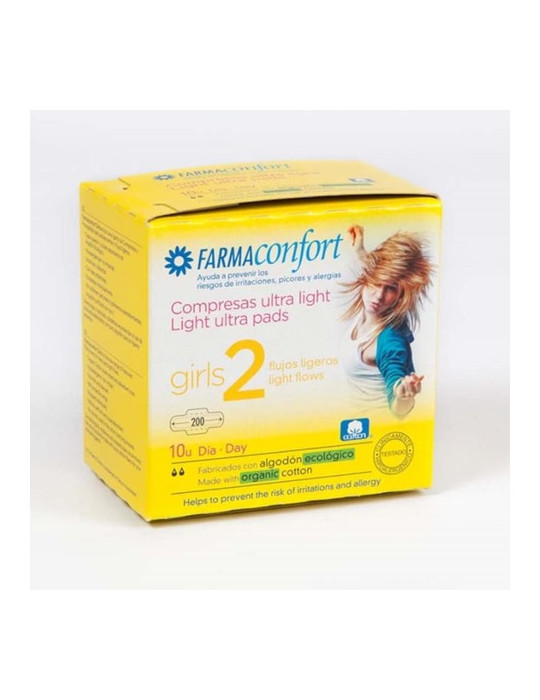 COMPRESA ULTRA LIGHT GIRLS 2 10 UNI DIA