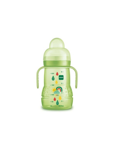 VASO ENTRENAMIENTO VERDE MAM TRAINER + N 220 ML