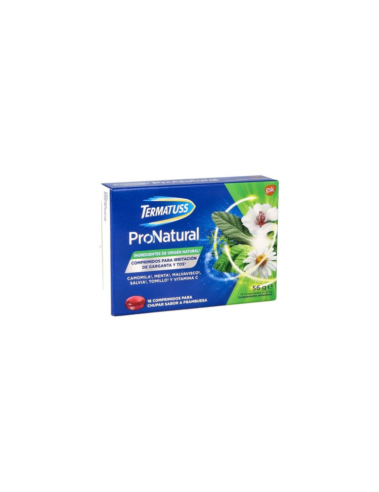 TERMATUSS PRONATURAL 16 COMPRIMIDOS PARA CHUPAR