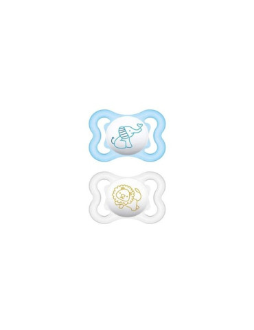 CHUPETE SILICONA MAM AIR 0+ NEUTRO PACK DOBLE