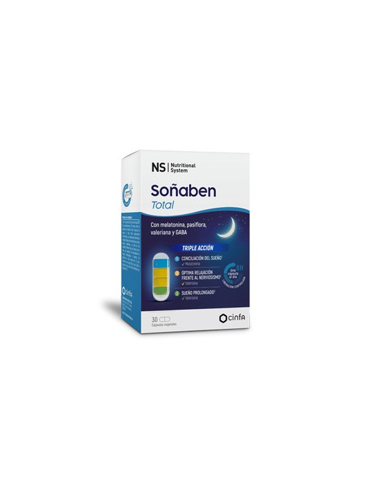 NS SOÑABEN TOTAL 30 CAPSULAS VEGETALES