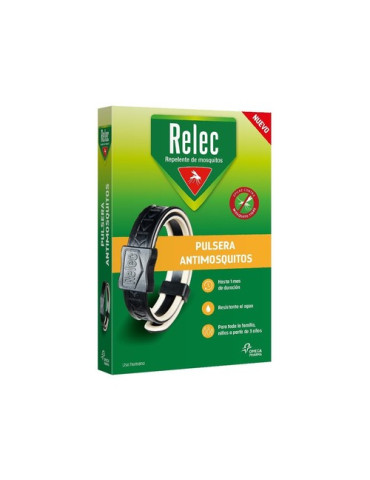RELEC PULSERA AROMATICA 1 UNIDAD FAMILIA NEGRA