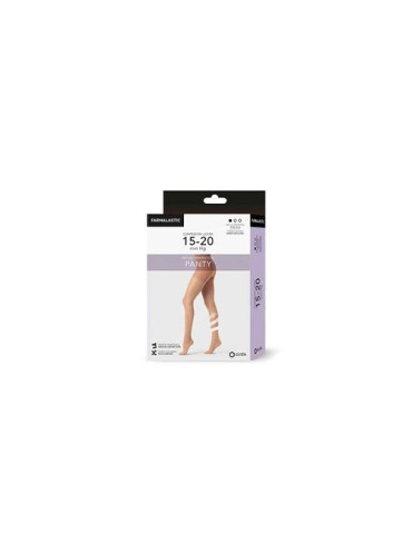 PANTY COMPRESION LIGERA FARMALASTIC 1 UNIDAD TALLA L COLOR CAMEL