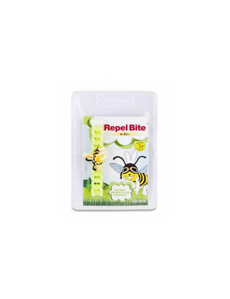 REPEL BITE NIÑOS PULSERA CON CITRONELA 1 UNIDAD CUSTOM