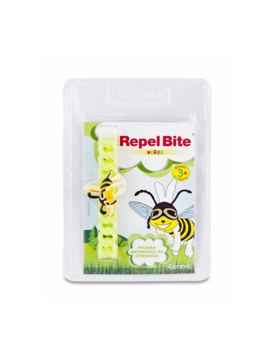 REPEL BITE NIÑOS PULSERA CON CITRONELA 1 UNIDAD CUSTOM