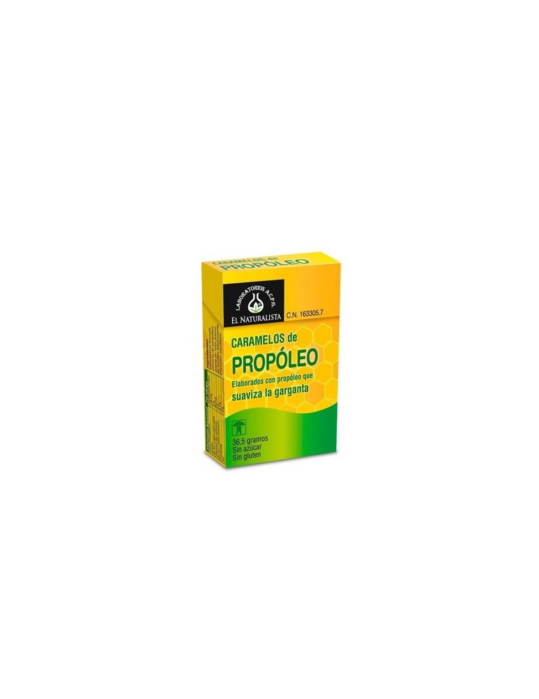 CARAMELOS PROPOLEO EQUINACIA Y VITAMINAS EL NATURALISTA 1 ENVASE 36,5 G