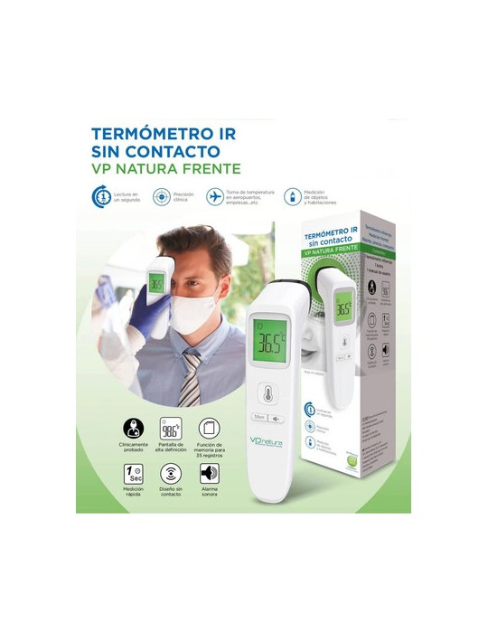 TERMOMETRO IR SIN CONTACTO VP NATURA 1 UNIDAD