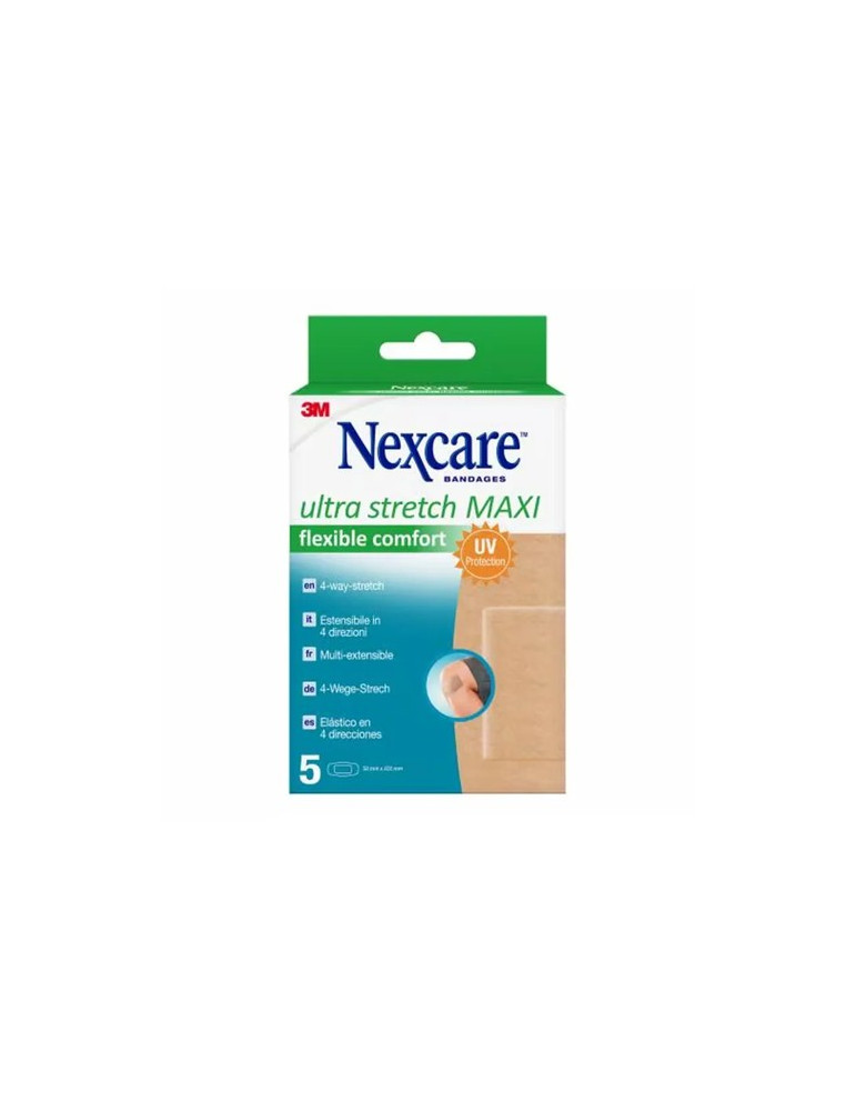 3M NEXCARE COMFORT MAXI 5 TIRAS 101 MM X 50 MM