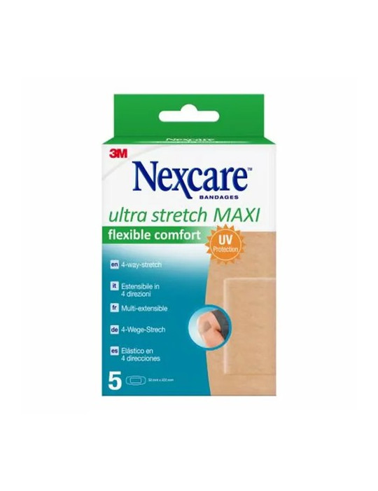 3M NEXCARE COMFORT MAXI 5 TIRAS 101 MM X 50 MM