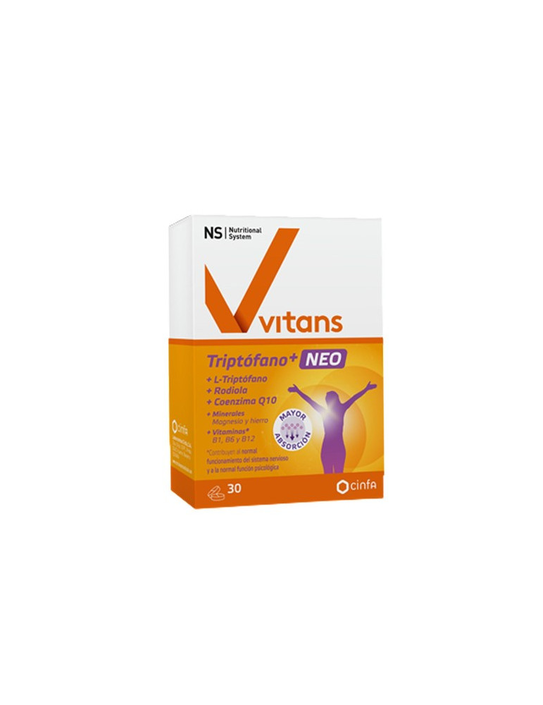 NS VITANS TRIPTOFANO+ NEO 30 COMPRIMIDOS