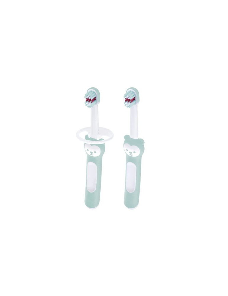 CEPILLO DENTAL INFANTIL BABY´S BRUSH 6+M 1 UNIDAD COLOR AZUL