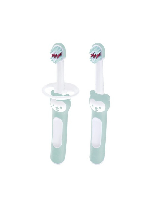 CEPILLO DENTAL INFANTIL BABY´S BRUSH 6+M 1 UNIDAD COLOR AZUL