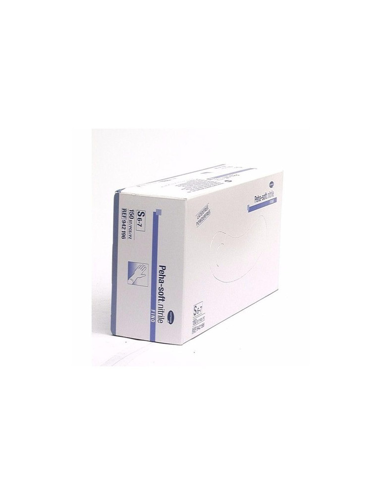 PEHA-SOFT GUANTES DE NITRILO HARTMANN 100 UNIDADES T S