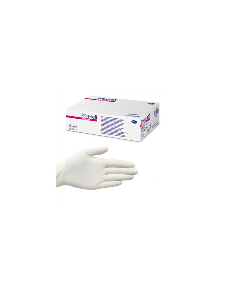 PEHA-SOFT GUANTES DE NITRILO HARTMANN 100 UNIDADES T L