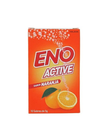 ENO ACTIVE 10 SOBRES 5 G SABOR NARANJA