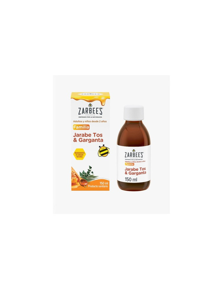 ZARBEE´S JARABE FAMILIA TOS Y GARGANTA 1 FRASCO 150 ML