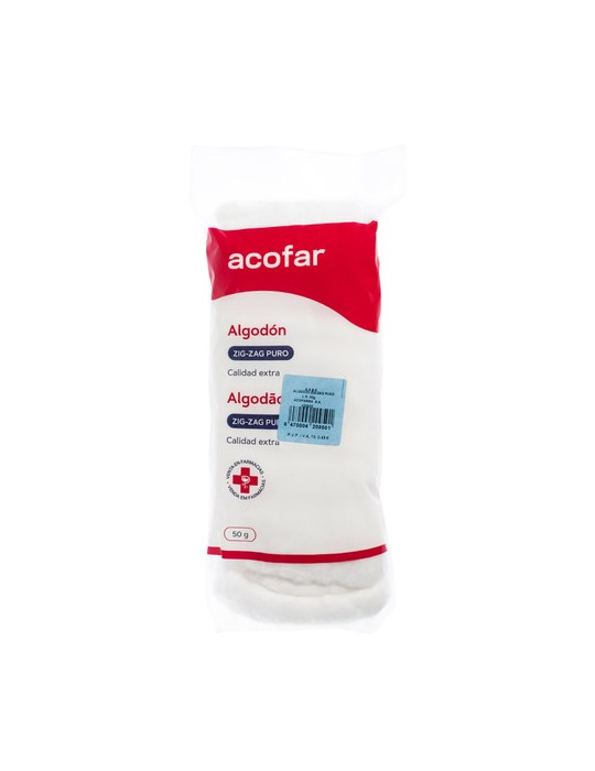 ALGODON ZIG-ZAG PURO ACOFAR 1 PAQUETE 100 G