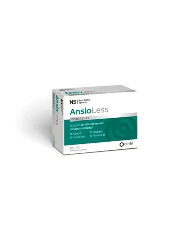 NS EQUIRELAX ANSIOLESS 30 COMPRIMIDOS RECUBIERTOS