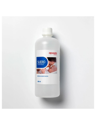 APOSAN SUERO FISIOLOGICO BOTE 500 ML