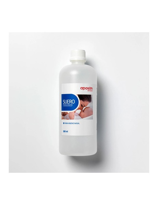 APOSAN SUERO FISIOLOGICO BOTE 500 ML