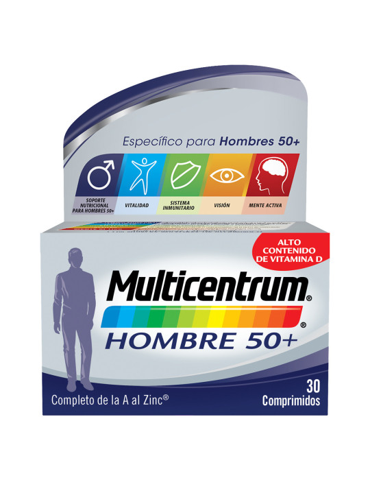 MULTICENTRUM HOMBRE 50+ 30 COMP