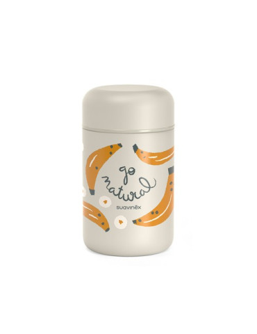 SUAVINEX TERMO PARA PAPILLA BEIGE UNISEX 1 UNIDAD 400 ML