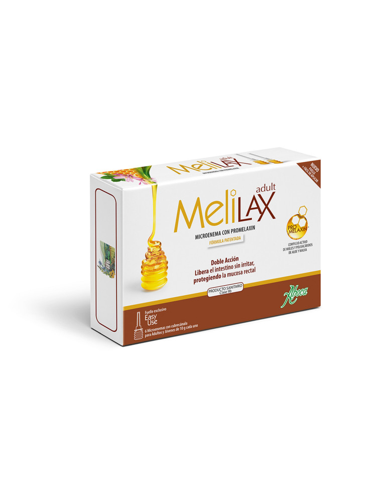 ABOCA MELILAX MICROENEMAS ADULTO 10 G 6 UNIDADES