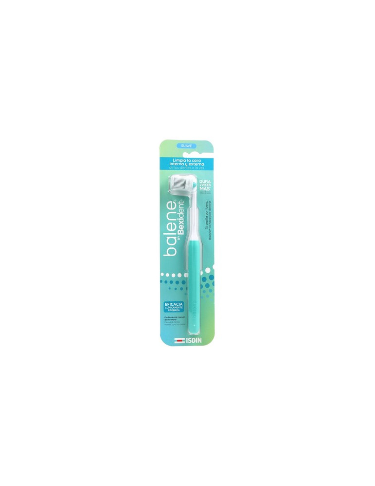ISDIN BEXIDENT CEPILLO BALENE 1 UNIDAD DUREZA SUAVE COLOR AGUAMARINA