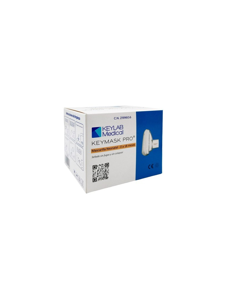 MASCARILLA INHALACION KEYMASK PRO NEONATO 0-18 MESES 1 UNIDAD