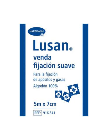 LUSAN VENDA DE GASA HIDROFILA CAMBRIC FIJACION S 5 X 7 CM