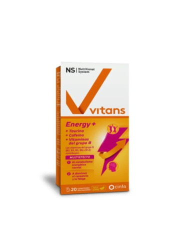 NS VITANS ENERGY DIARIO 30 COMPRIMIDOS