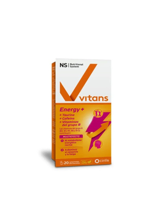 NS VITANS ENERGY DIARIO 30 COMPRIMIDOS
