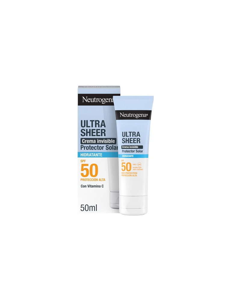 NEUTROGENA ULTRA SHEER CREMA INVISIBLE HIDRATANTE PROTECTOR SOLAR SPF50 50 ML