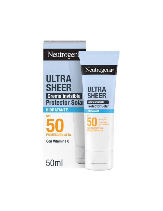 NEUTROGENA ULTRA SHEER CREMA INVISIBLE HIDRATANTE PROTECTOR SOLAR SPF50 50 ML