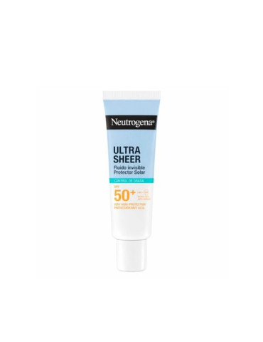 NEUTROGENA ULTRA SHEER FLUIDO INVISIBLE PROTECTOR SOLAR CONTROL GRASA SPF50+ 50 ML