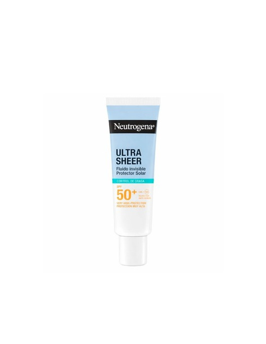 NEUTROGENA ULTRA SHEER FLUIDO INVISIBLE PROTECTOR SOLAR CONTROL GRASA SPF50+ 50 ML