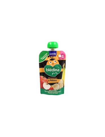 BLEDINA POUCH MANZANA Y PLATANO 1 POUCH 100 G