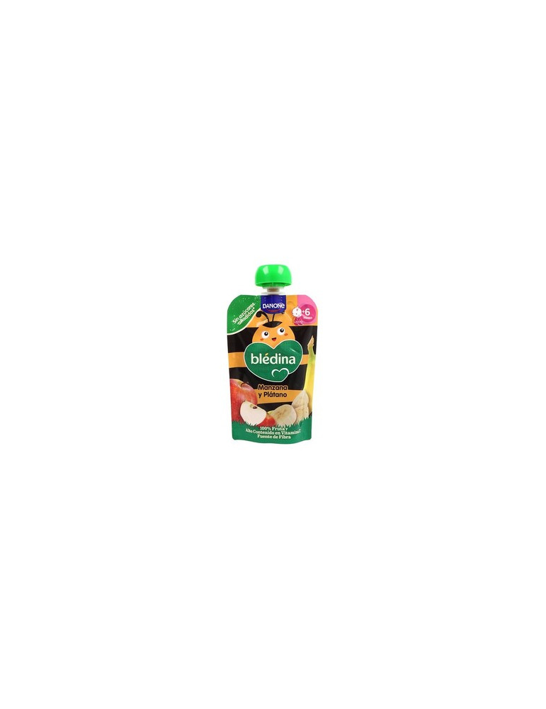 BLEDINA POUCH MANZANA Y PLATANO 1 POUCH 100 G