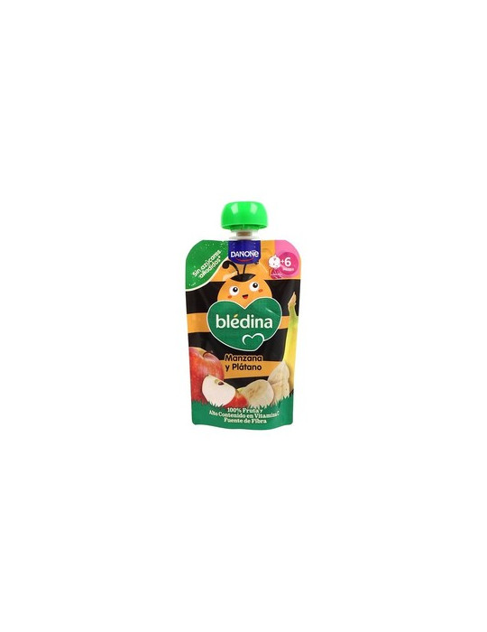 BLEDINA POUCH MANZANA Y PLATANO 1 POUCH 100 G