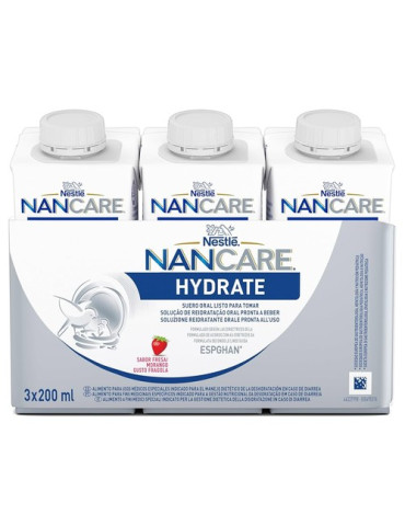 NANCARE HYDRATE LIQUIDO 4 ENVASES 200 ML