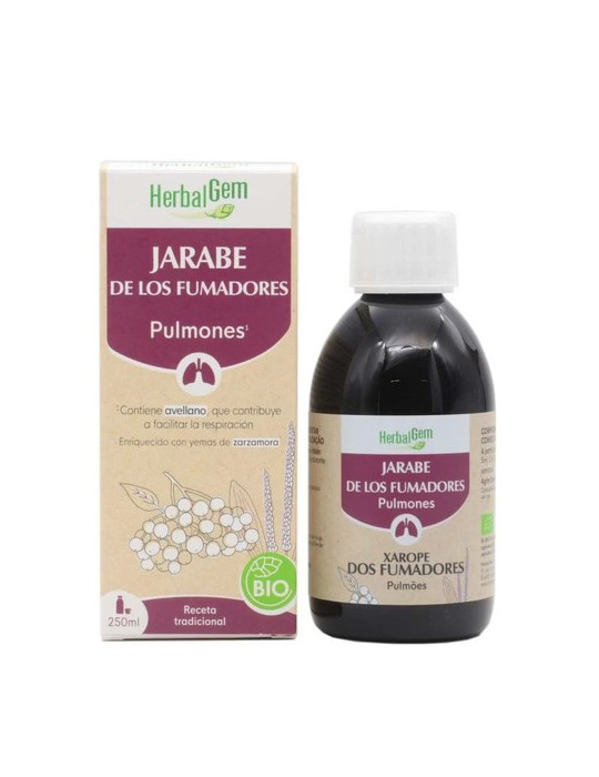 PRANAROM HERBALGEM JARABE DE LOS FUMADORES BIO 250 ML PL521/16
