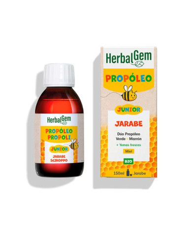 PRANAROM HERBALGEM PROPOLEO JARABE BIO JUNIOR 150 ML