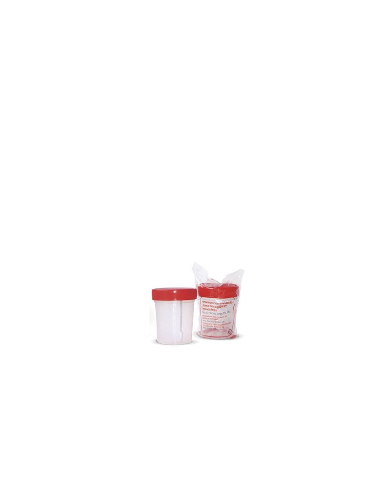ACOFAR ENVASE CON ESPATULA RECOGIDA MUESTRAS