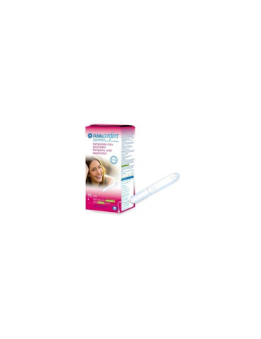 TAMPONES FARMACONFORT MINI 18 U CON APLICADOR