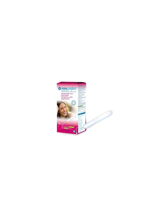 TAMPONES FARMACONFORT MINI 18 U CON APLICADOR