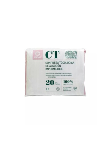 COMPRESA MATERNITY 100% ALGODON 20U
